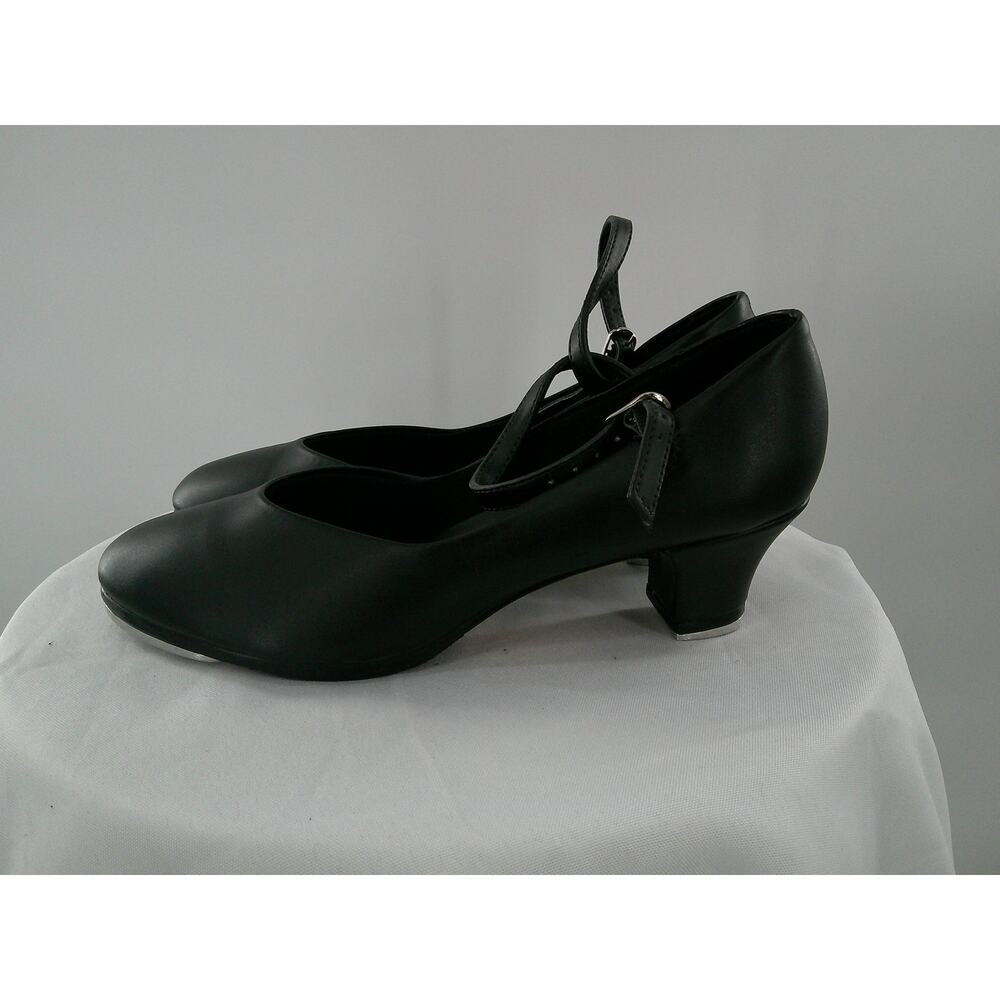 Dance Heel Tap Shoes SoDanca Adult 6.5M Leather Buckle